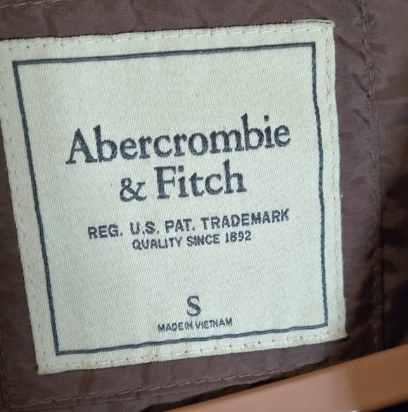 Abercrombie & Fitch Mauve Teddy Jacket Color Old Pink (2b) - Picture 3 of 8